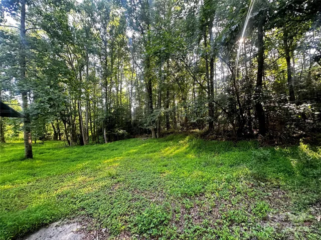 a view of an house with backyard space and garden