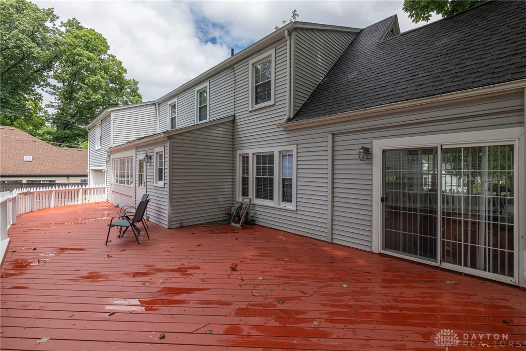 253 West Stroop Road Dayton, OH 45429 - Photo 4 of 34 Freshly stained deck