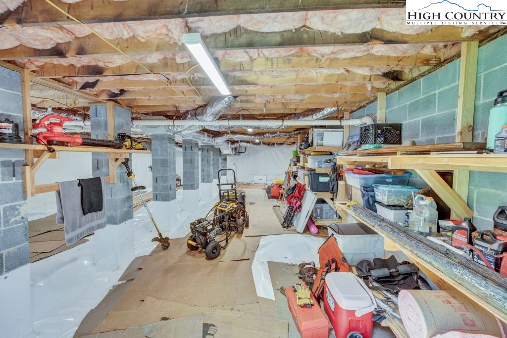 61 Snowbird Lane Linville, NC 28657 - Photo 14 of 19 a view of storage and utility room