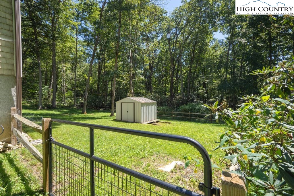 61 Snowbird Lane Linville, NC 28657 - Photo 15 of 19 a view of a swimming pool from a balcony