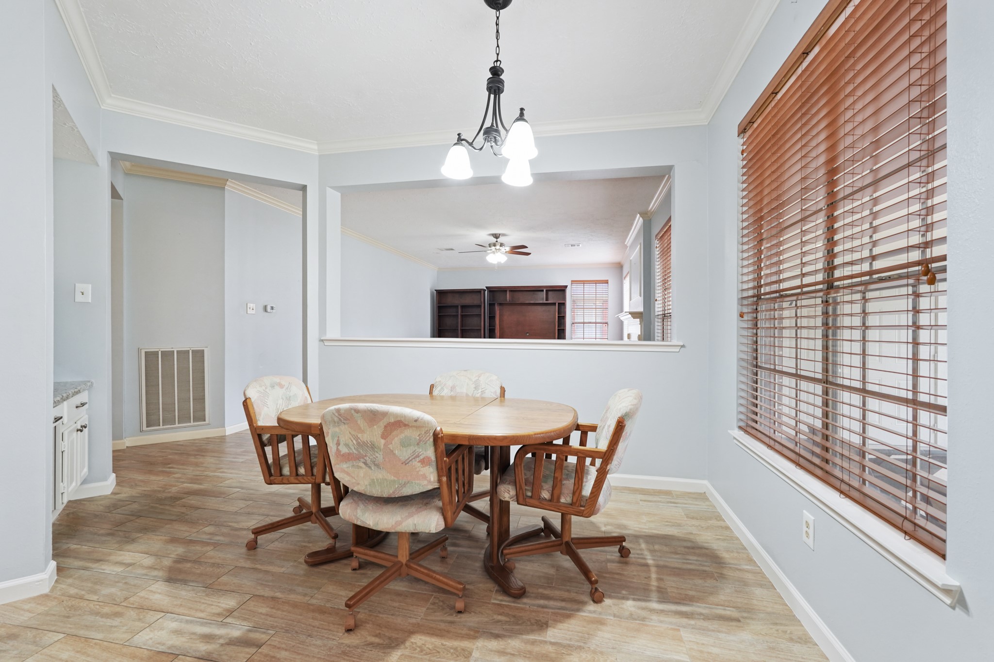 16215 Wemyss Bay Road Houston, TX 77095 - Photo 4 of 44 a view of a dining room with furniture and window