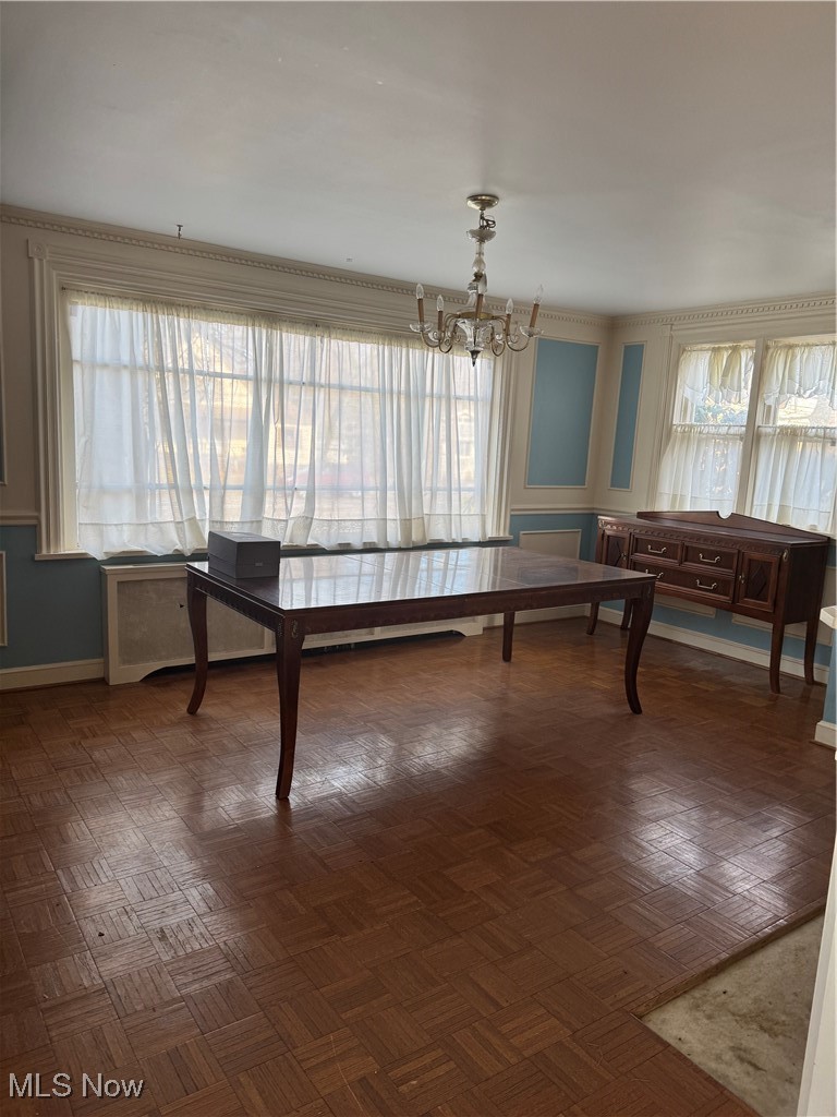 Formal dining rm
