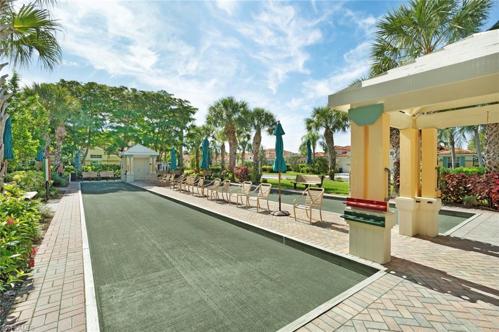 23810 Costa Del Sol Road, Unit 203 Estero, FL 34135 - Photo 44 of 48 View of property's community featuring a bocce ball area