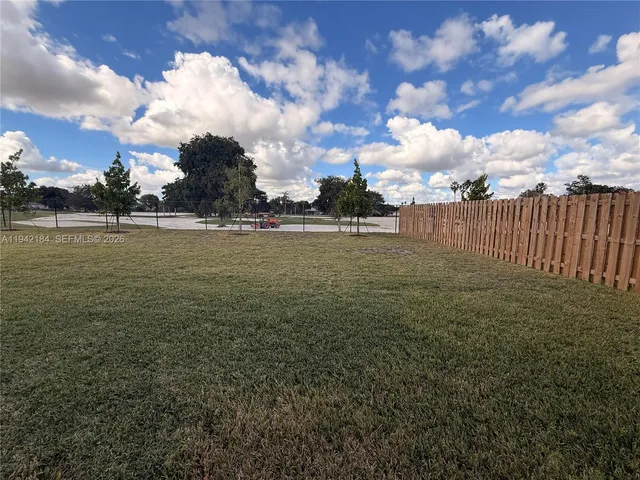a view of outdoor space with ocean view