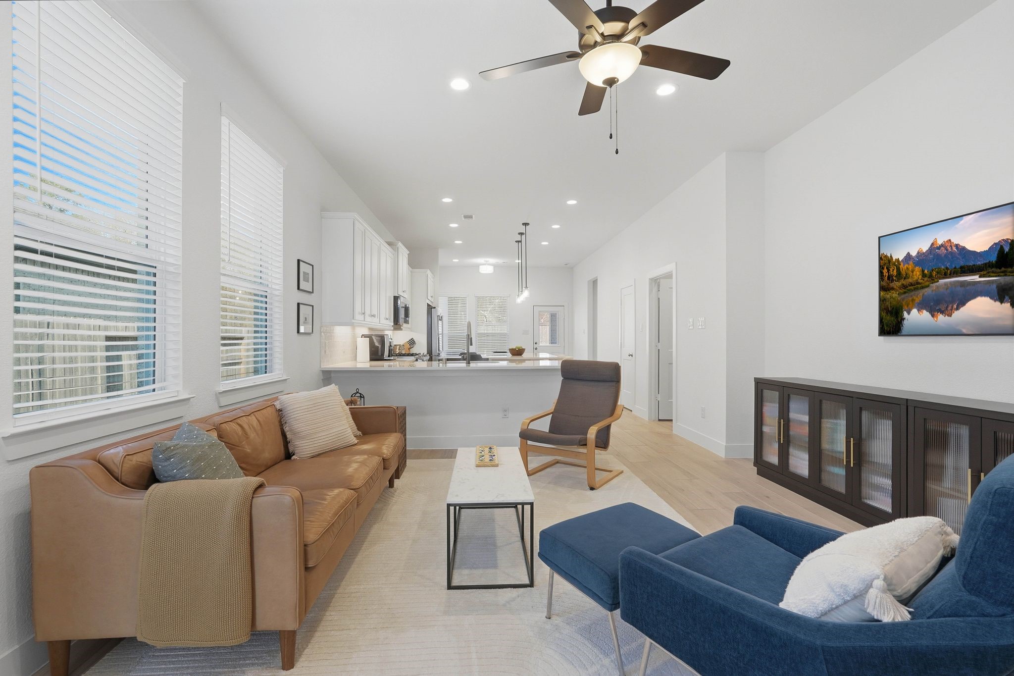 17907 Purple Amaranth Conroe, TX 77385 - Photo 8 of 30 a living room with furniture kitchen view and a window