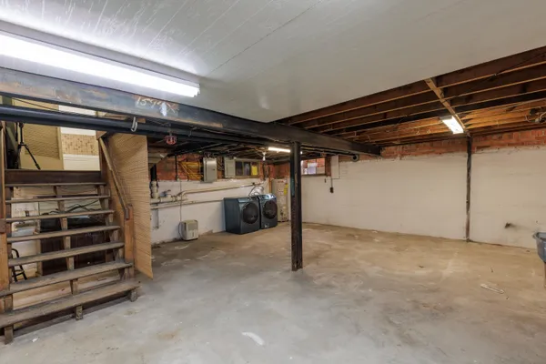 a view of water heater room