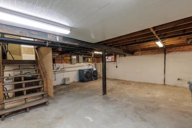 a view of water heater room