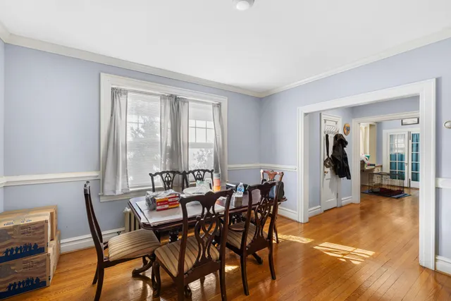 a view of a walk in closet