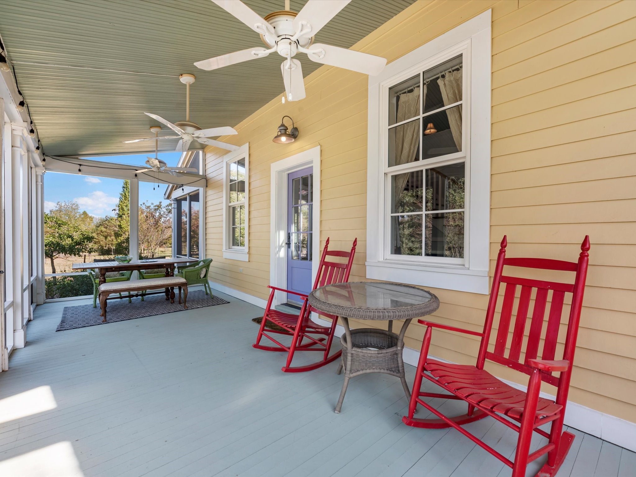 3100 Trails End Lane Brenham, TX 77833 - Photo 38 of 50 a view of a lounge chairs in the balcony