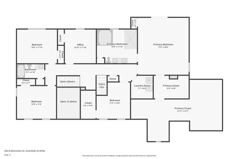 $604,900 | 1363 North Winchester Drive, Greenfield, IN 46140
