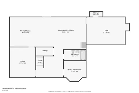$604,900 | 1363 North Winchester Drive, Greenfield, IN 46140