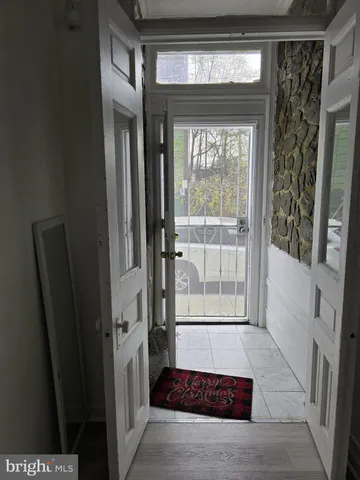 a view of storage and utility room