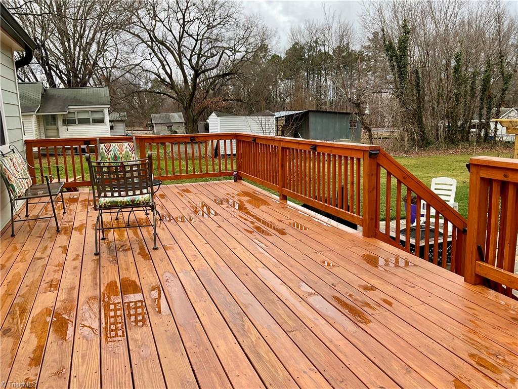 151 Allie Clay Road Roxboro, NC 27573 - Photo 22 of 30 Huge deck