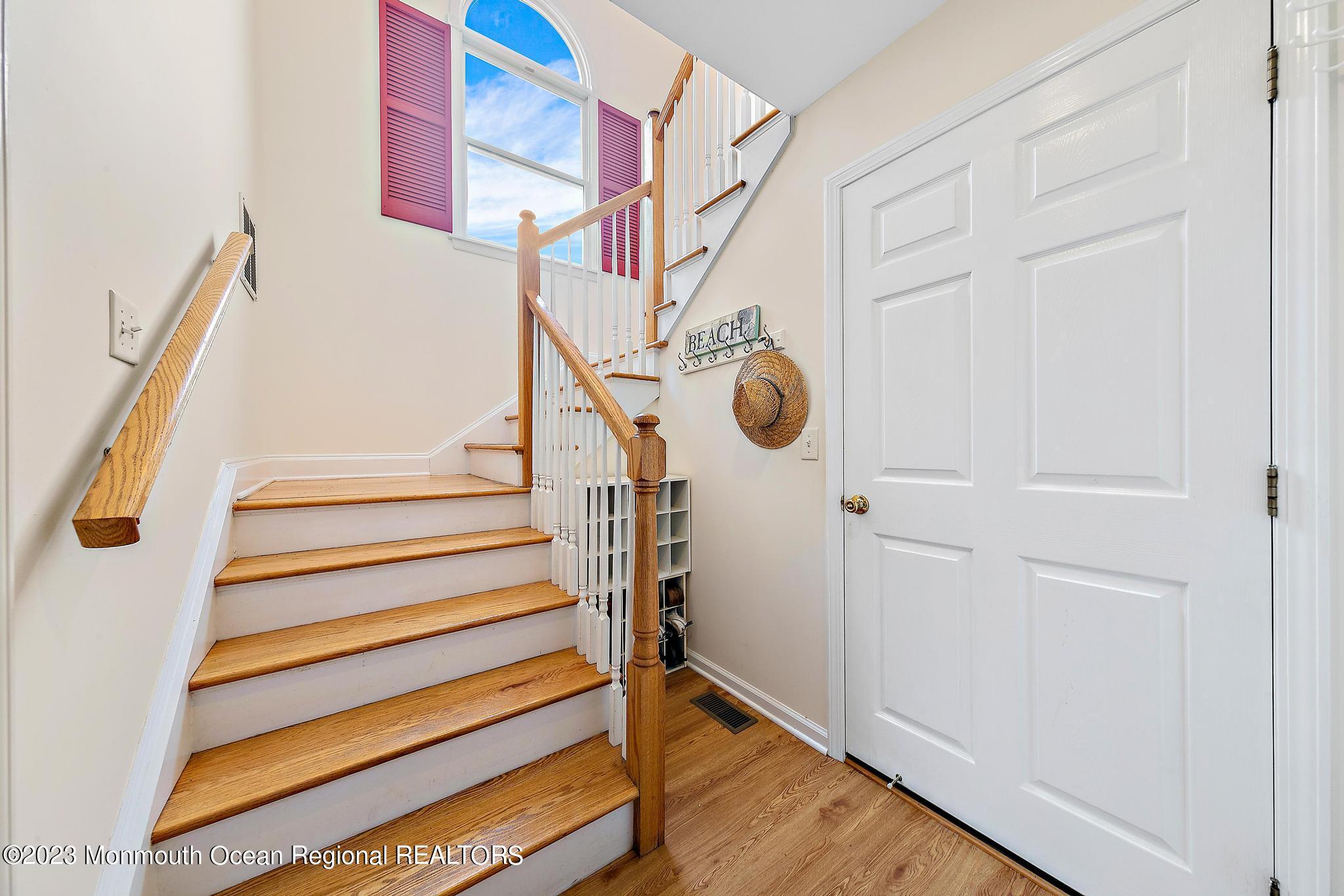 1529 Treeneedle Road Point Pleasant, NJ 08742 - Photo 34 of 55 Open & Bright Staircase to 2nd Floor