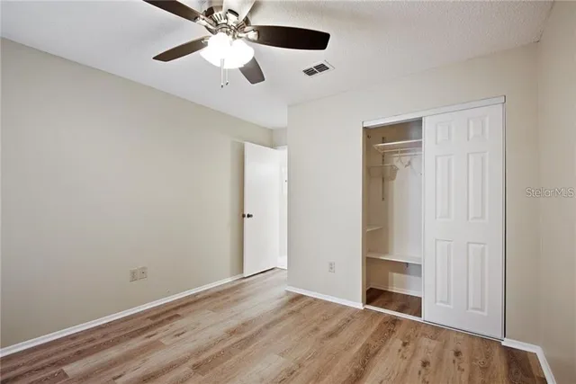 wooden floor in an empty room