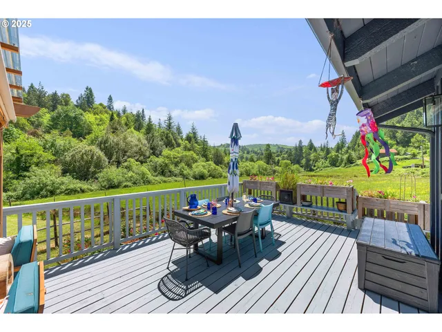 a view of a house with pool and a yard