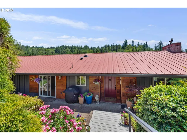 a view of an chairs and tables in the balcony