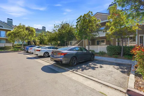a cars parked on the side of a street