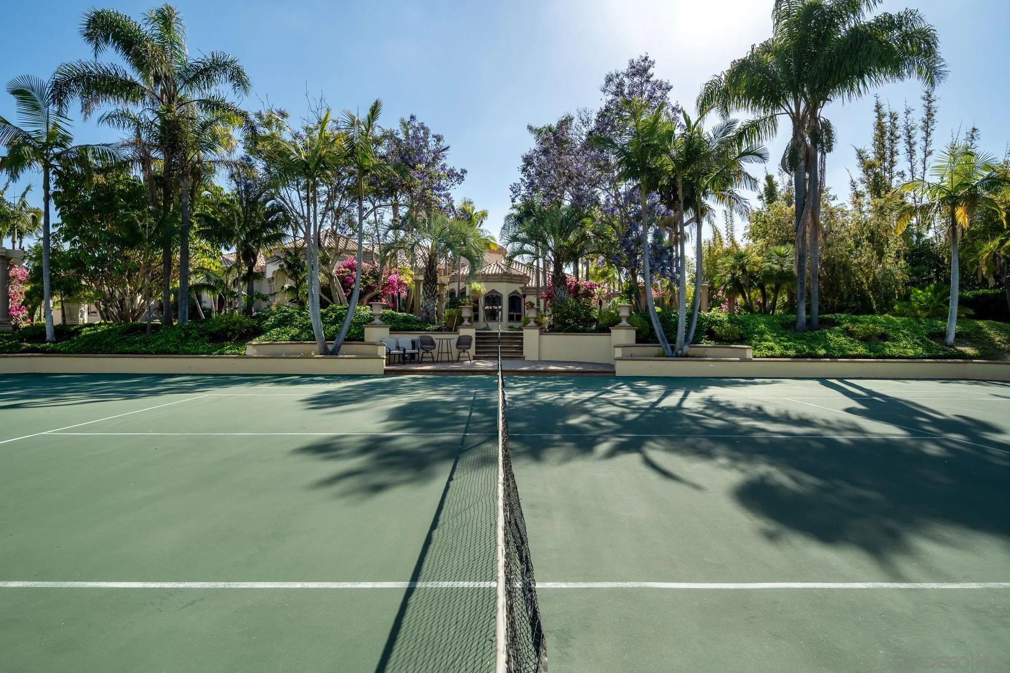 6883 Alydar Corte Del Mar, CA 92014 - Photo 41 of 48 a backyard of a house with palm trees