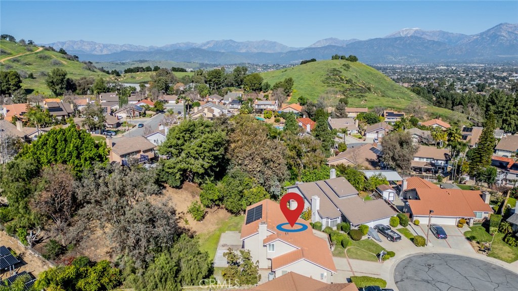3 Wild W Circle Phillips Ranch, CA 91766 - Photo 55 of 65 an aerial view of a city with lots of residential buildings