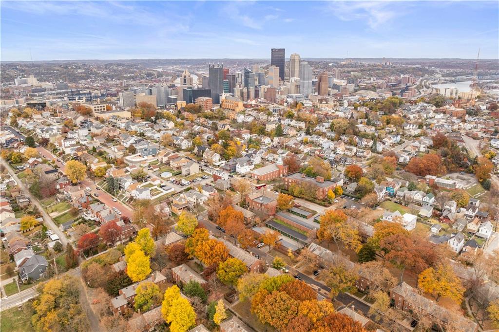 420 Sulgrave Road Pittsburgh, PA 15211 - Photo 29 of 35 an aerial view of residential building with parking space