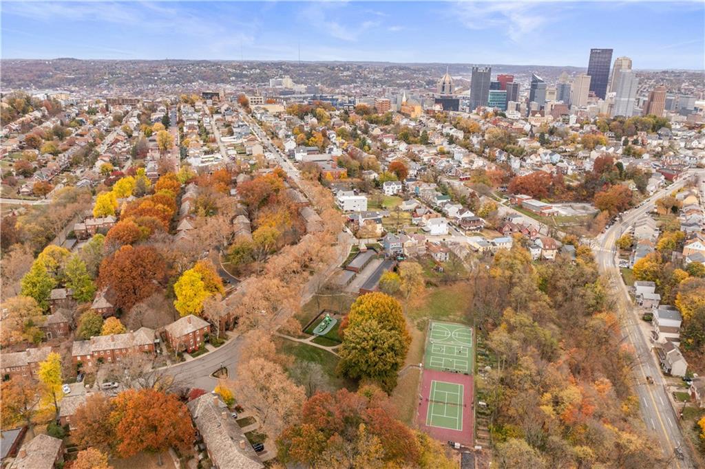 420 Sulgrave Road Pittsburgh, PA 15211 - Photo 31 of 35 an aerial view of residential building with parking space