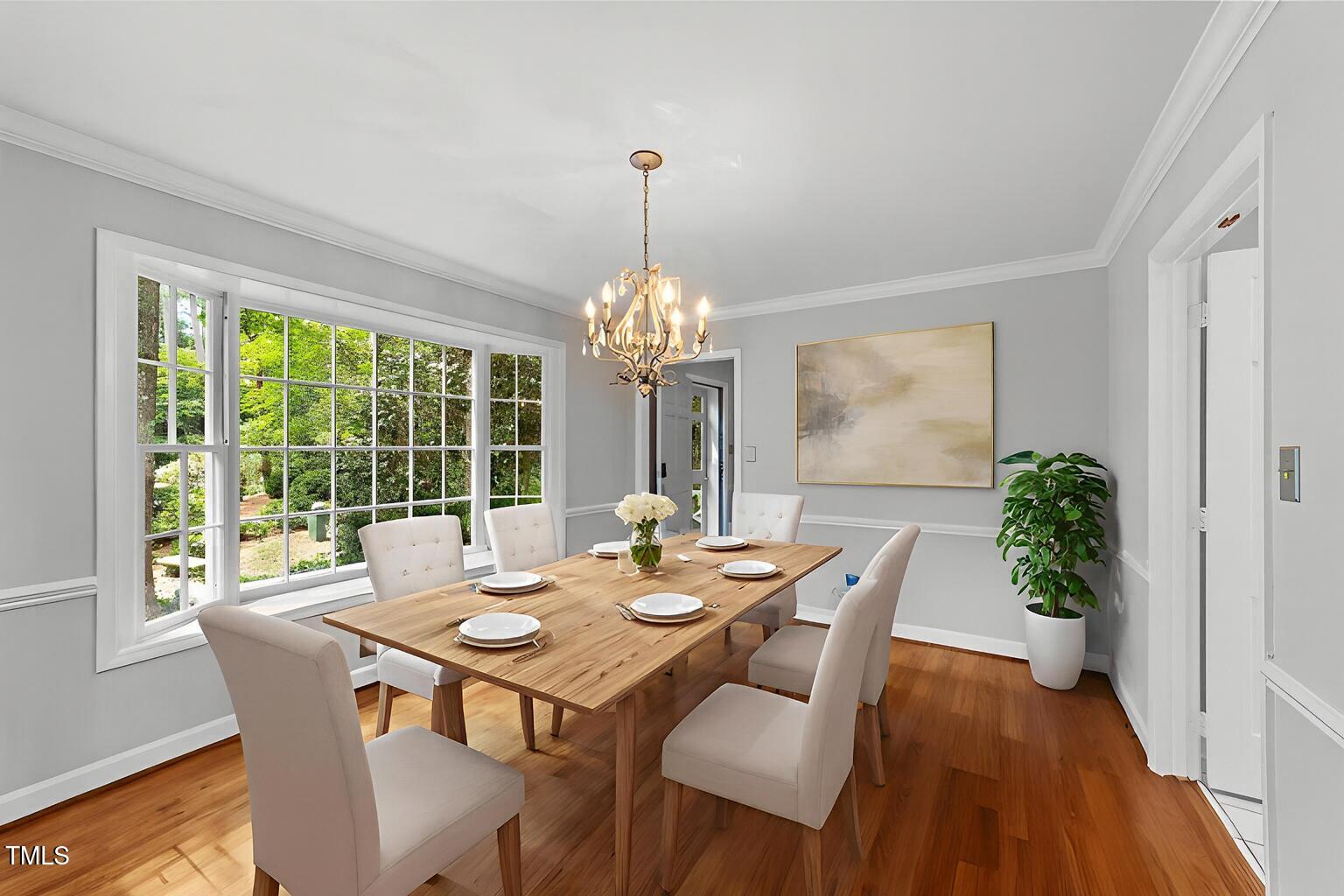 4605 Fernham Place Raleigh, NC 27612 - Photo 8 of 61 Dining Room virtual staging