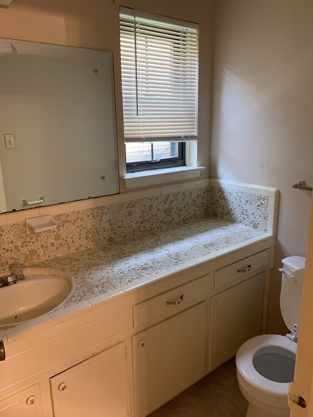618 Overbluff Street Channelview, TX 77530 - Photo 23 of 32 a bathroom with a sink and toilet