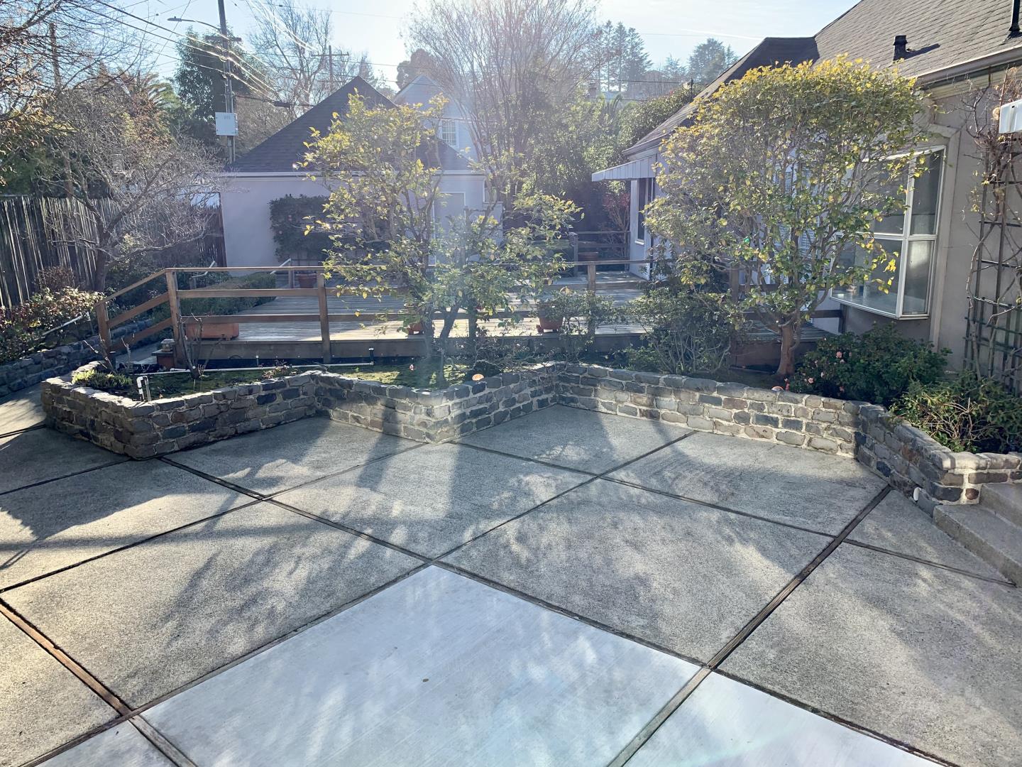 628 Alhambra Road San Mateo, CA 94402 - Photo 14 of 17 a view of a house with backyard and sitting area