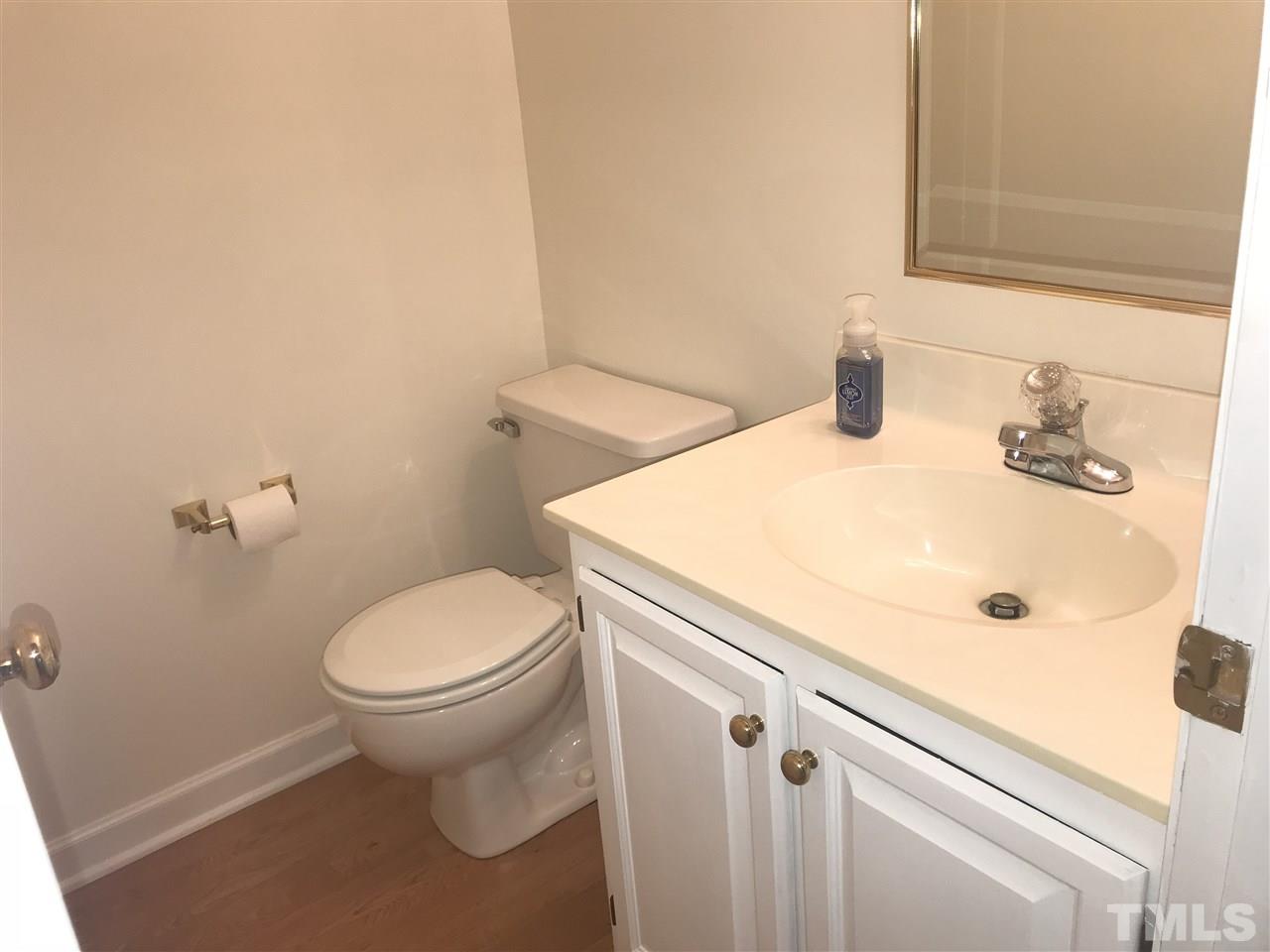 1500 Pecore Place Raleigh, NC 27615 - Photo 5 of 25 a bathroom with a sink and a toilet