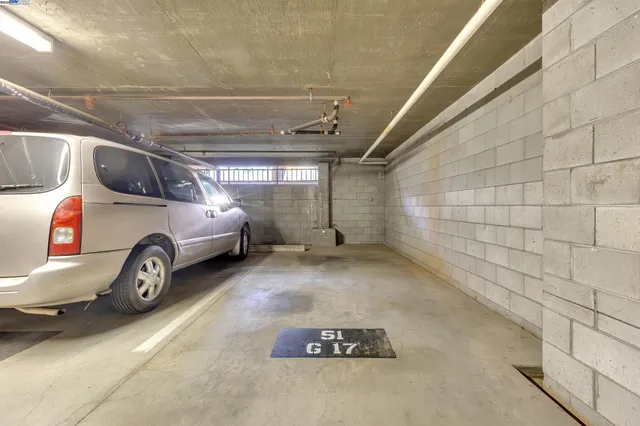 a view of parking garage