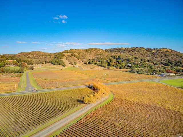 a view of an ocean and a mountain