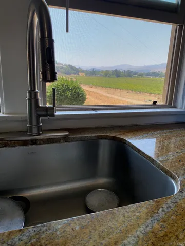 a view of roof and window