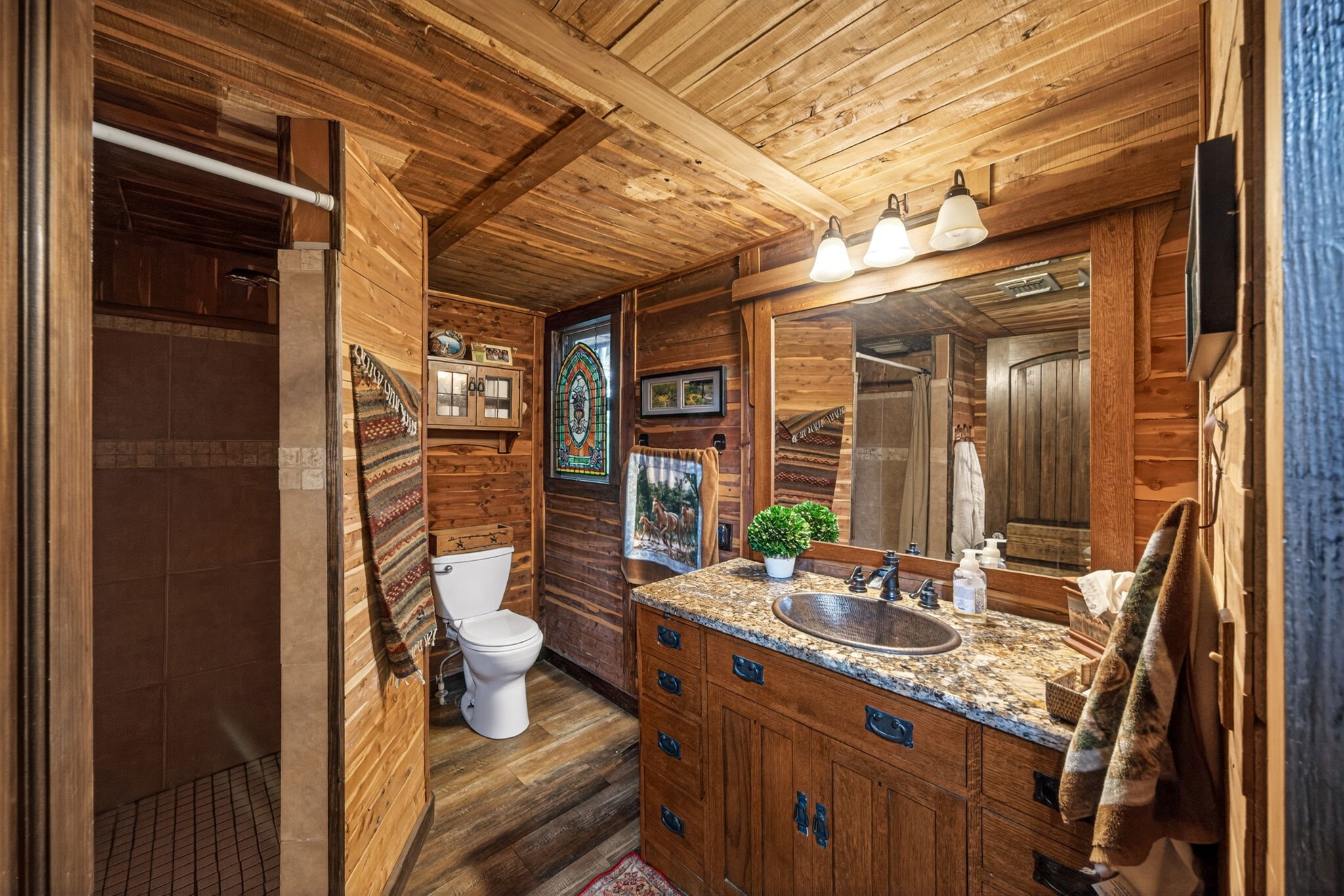 1850 Ranch Road 337 Leakey, TX 78873 - Photo 23 of 50 Updated bathroom with clean finishes and functional design