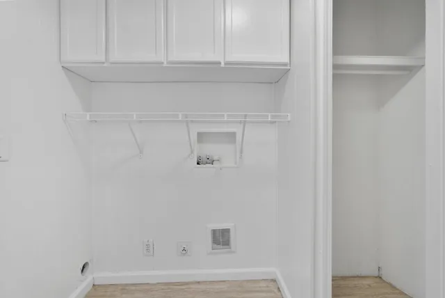 a close view of cabinet