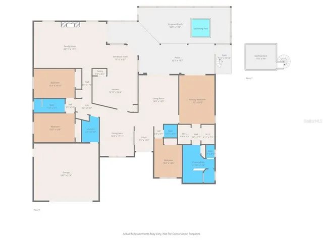 a view of residential houses with outdoor space