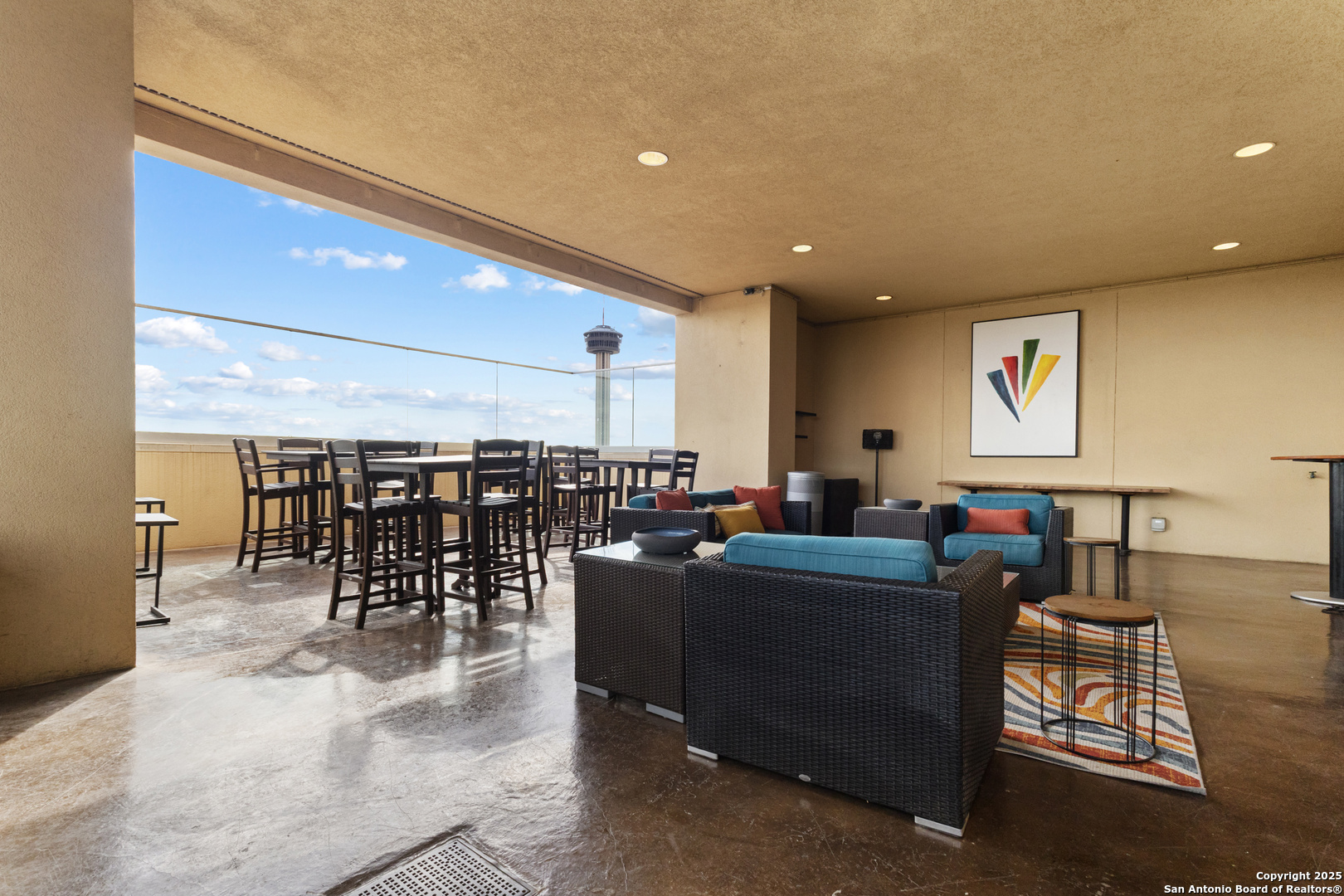 215 Center Street, Unit 1005 San Antonio, TX 78202 - Photo 25 of 29 a living room with lots of furniture and lots of furniture