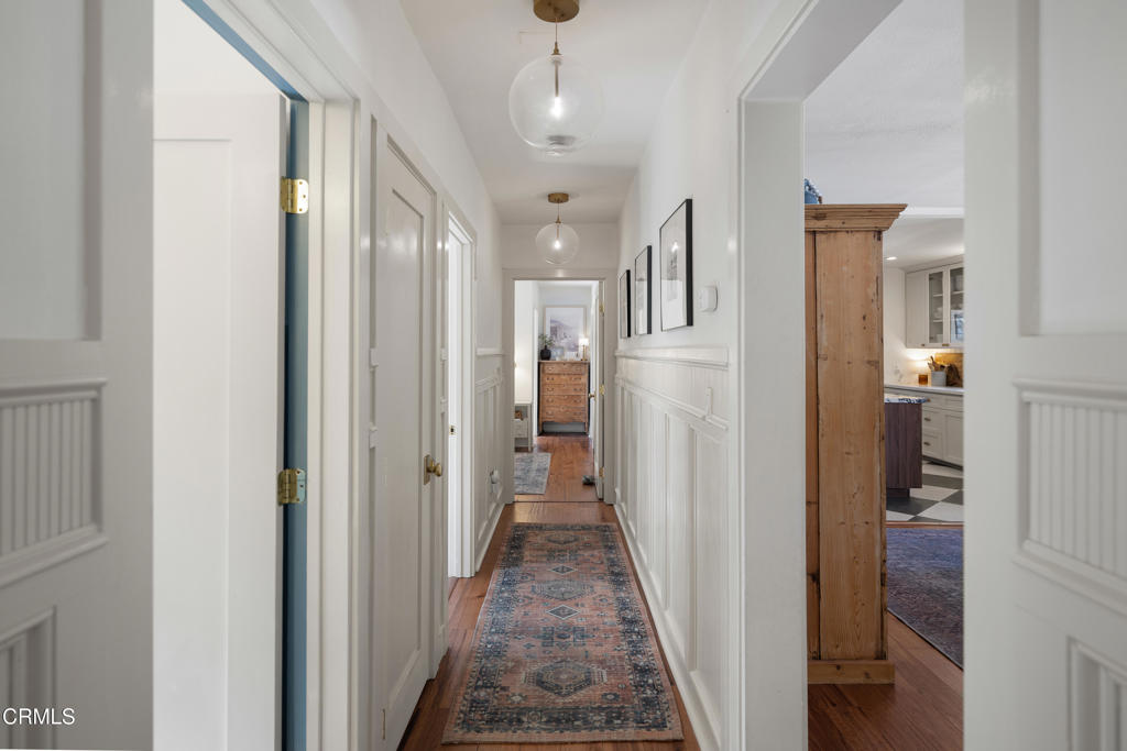 640 East Rio Grande Street Pasadena, CA 91104 - Photo 23 of 61 a view of a hallway with a white walls