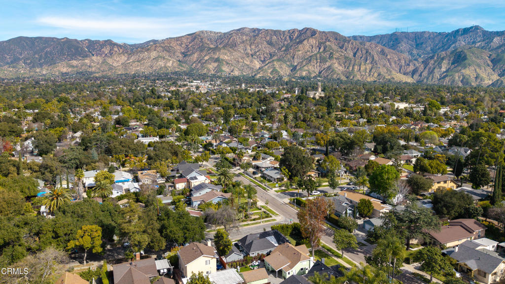 640 East Rio Grande Street Pasadena, CA 91104 - Photo 46 of 61 an aerial view of residential house and covered with snow