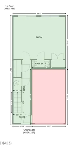 a view of a building with sitting area