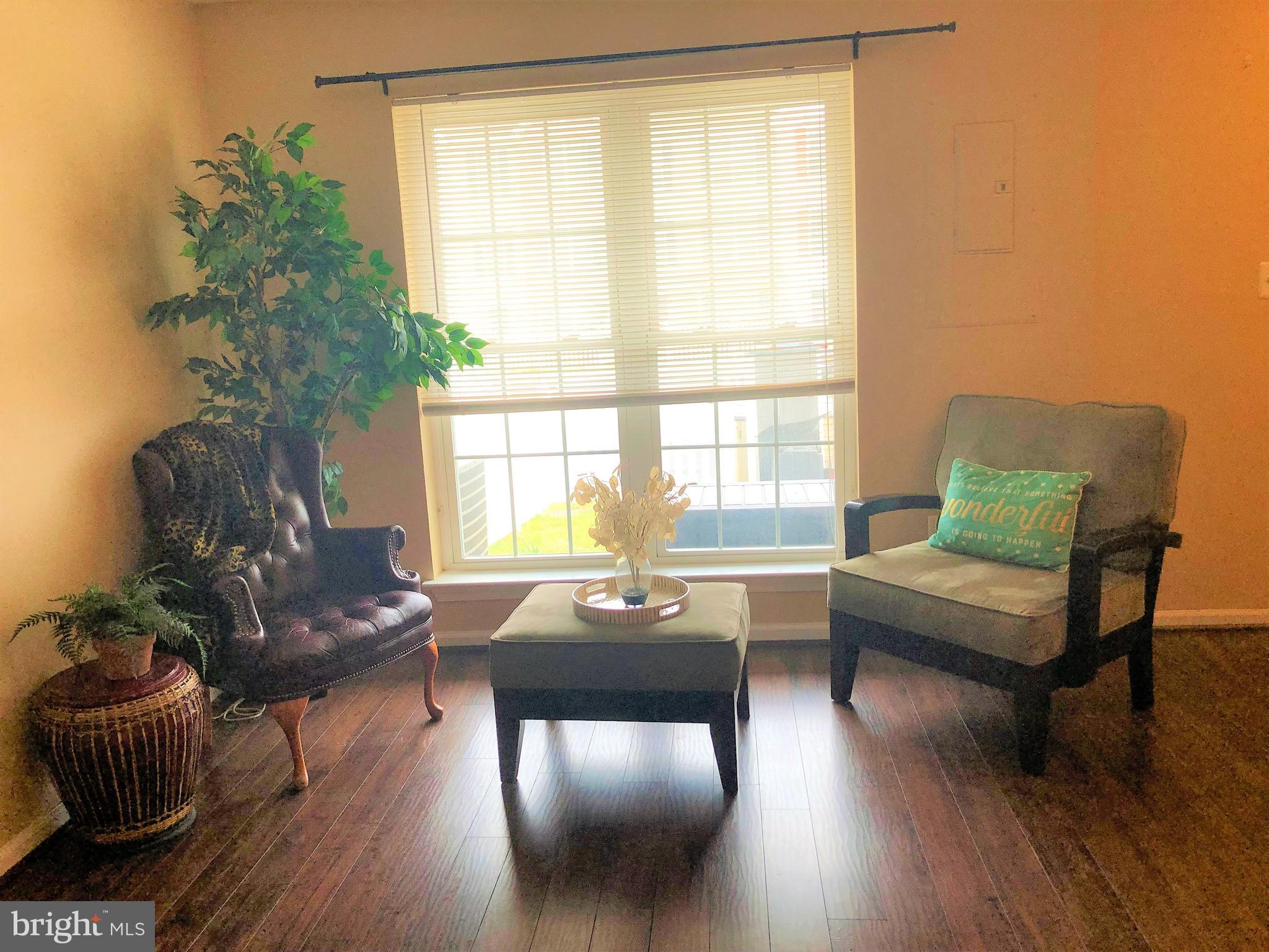 Lots of sunshine in the living room area