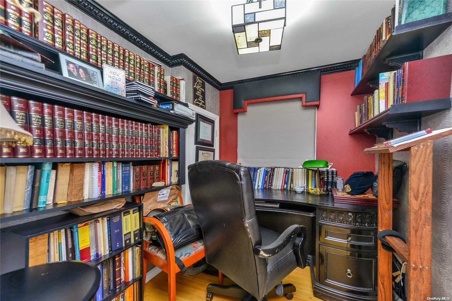 147-32 69th Road Queens, NY 11367 - Photo 7 of 24 a dining room with furniture cabinet and a window