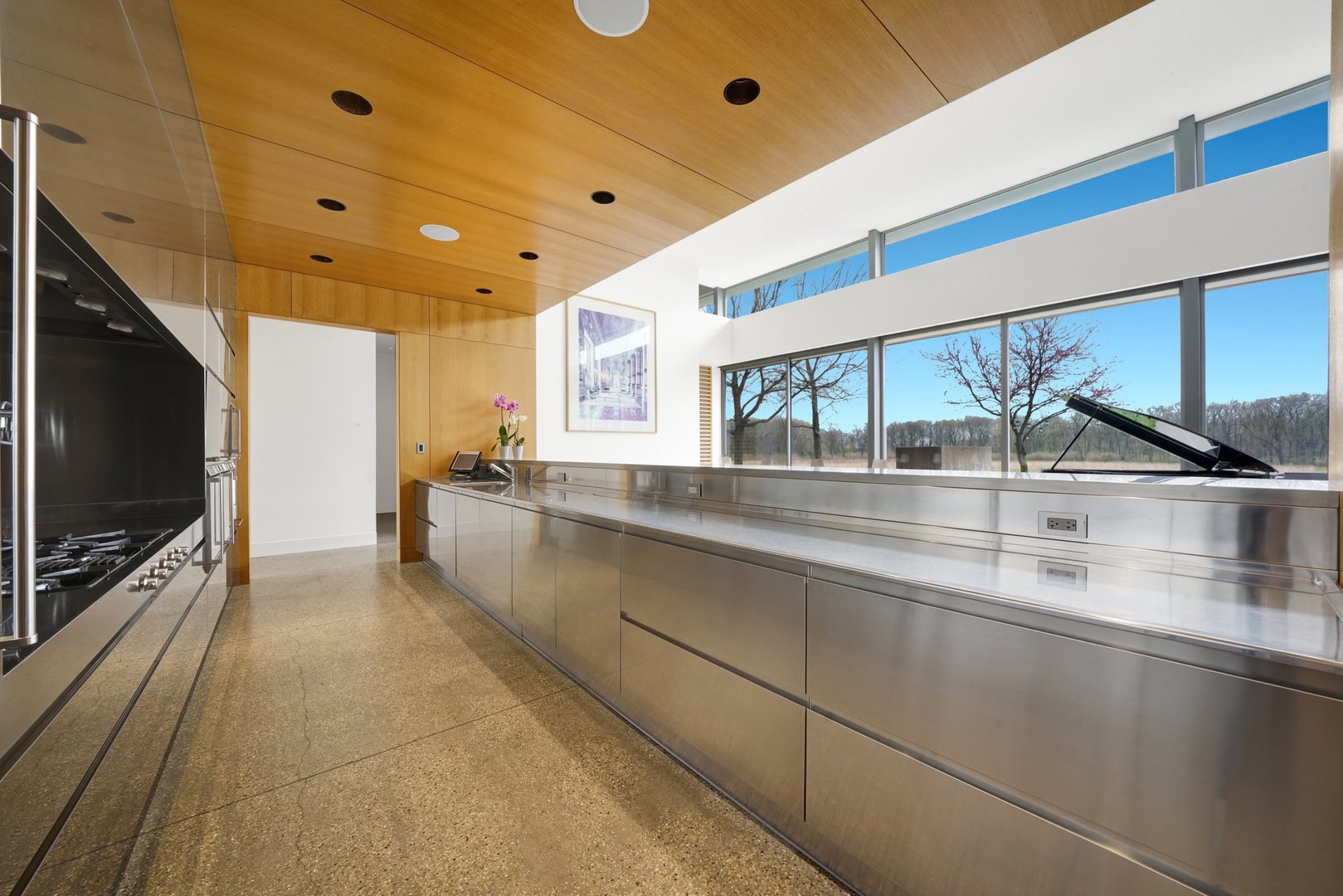 7320 Saratoga Road Morris, IL 60450 - Photo 14 of 61 a view of a kitchen with a sink and a large window