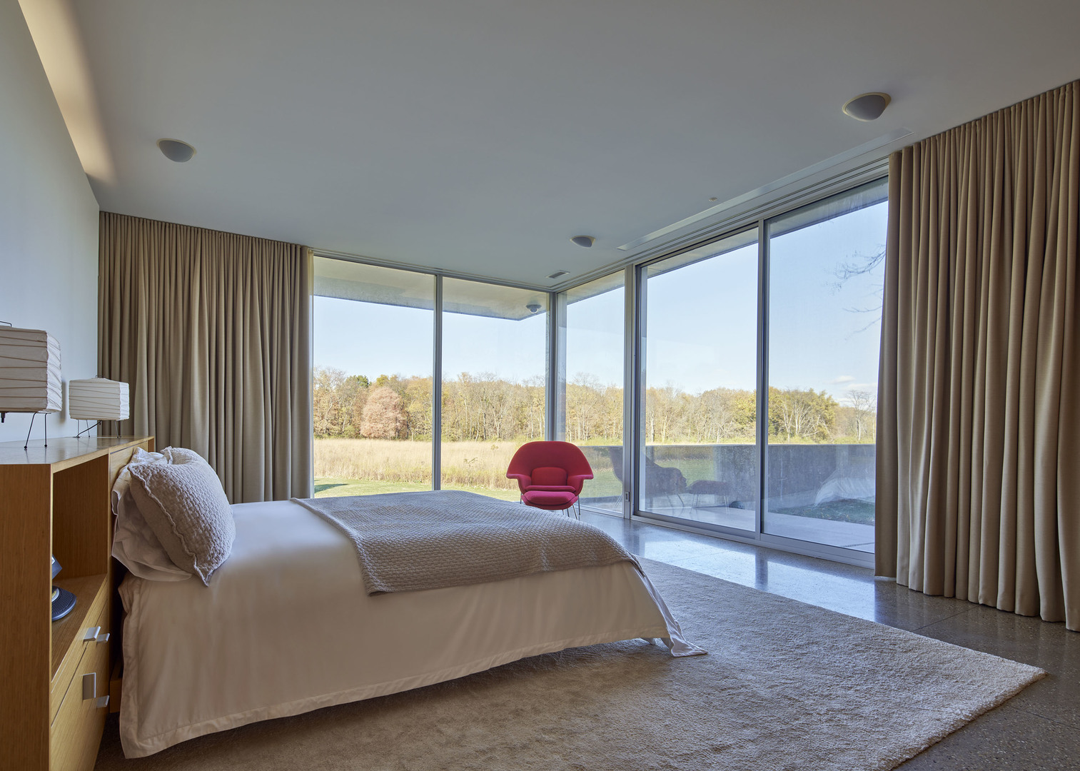 7320 Saratoga Road Morris, IL 60450 - Photo 17 of 61 a bedroom with a large bed and a large window