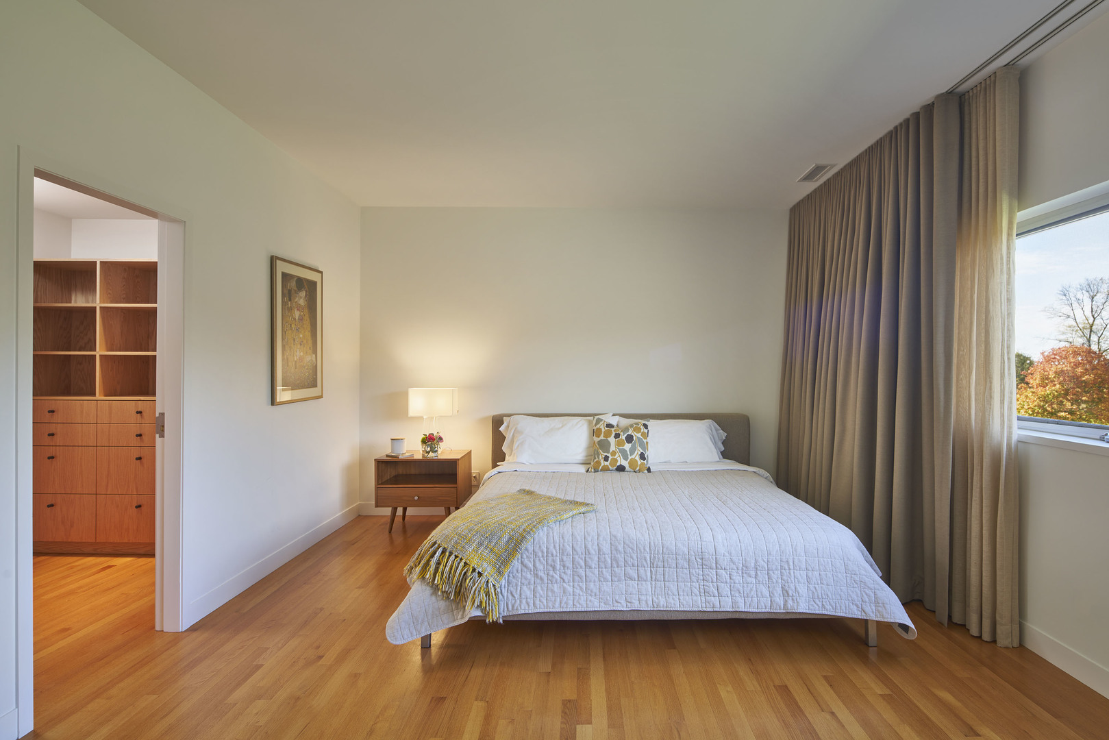 7320 Saratoga Road Morris, IL 60450 - Photo 29 of 61 a bedroom with a bed and wooden floor