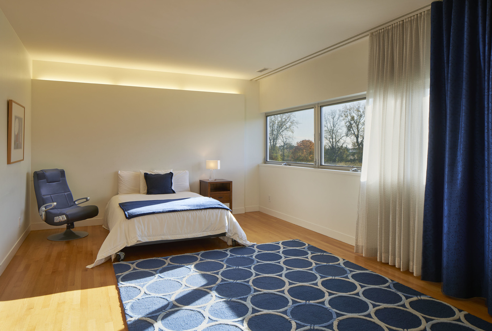 7320 Saratoga Road Morris, IL 60450 - Photo 32 of 61 a bedroom with a bed and wooden floor