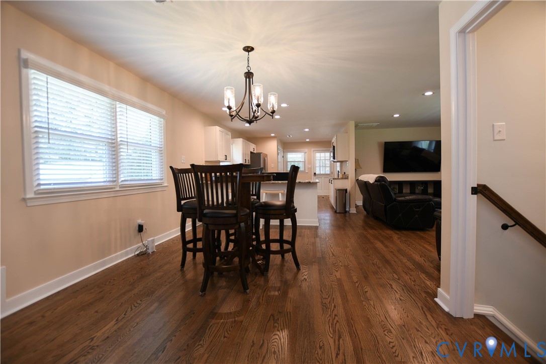 1448 Canterbury Road St. Stephens Church, VA 23148 - Photo 5 of 57 Spacious open-concept living area featuring rich h
