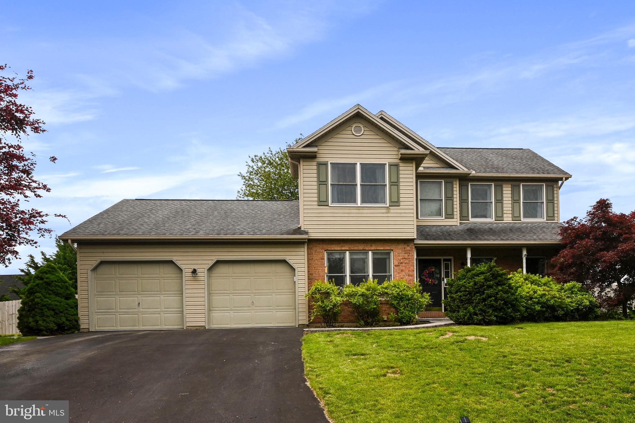 329 Hunter Path Road Hummelstown, PA 17036 - Photo 31 of 37 a front view of a house with a yard