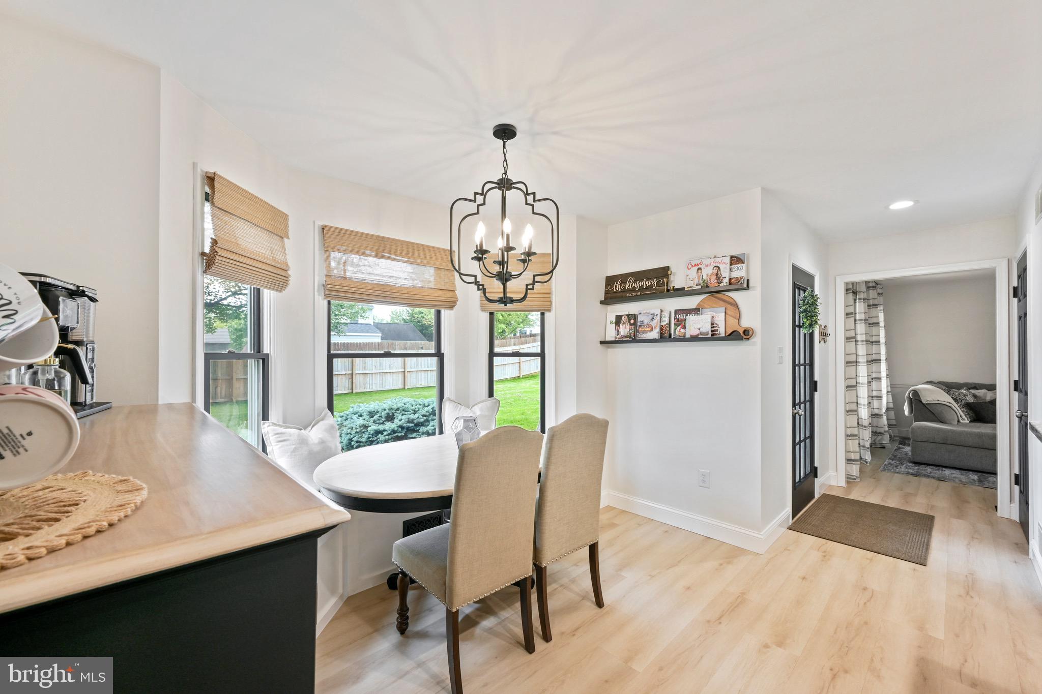 329 Hunter Path Road Hummelstown, PA 17036 - Photo 8 of 37 a view of a dining room with furniture wooden floor and chandelier