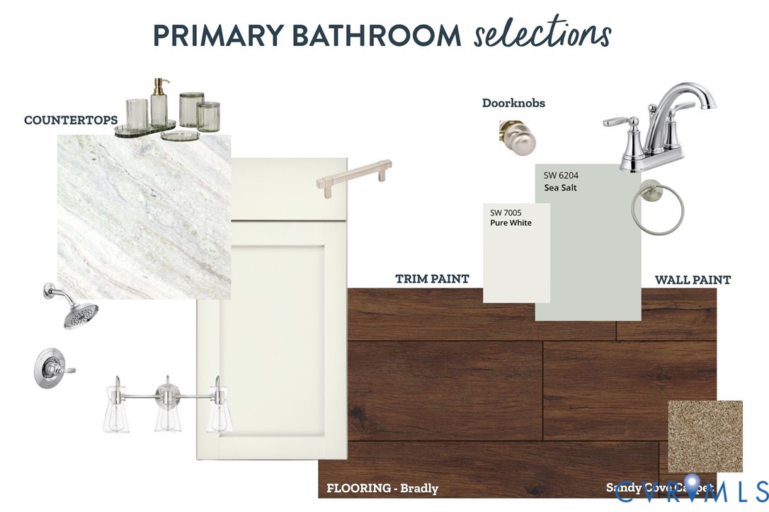 Tbd Lot 8 Tbd Road Farmville, VA 23901 - Photo 13 of 18 Primary Bath Design Selections